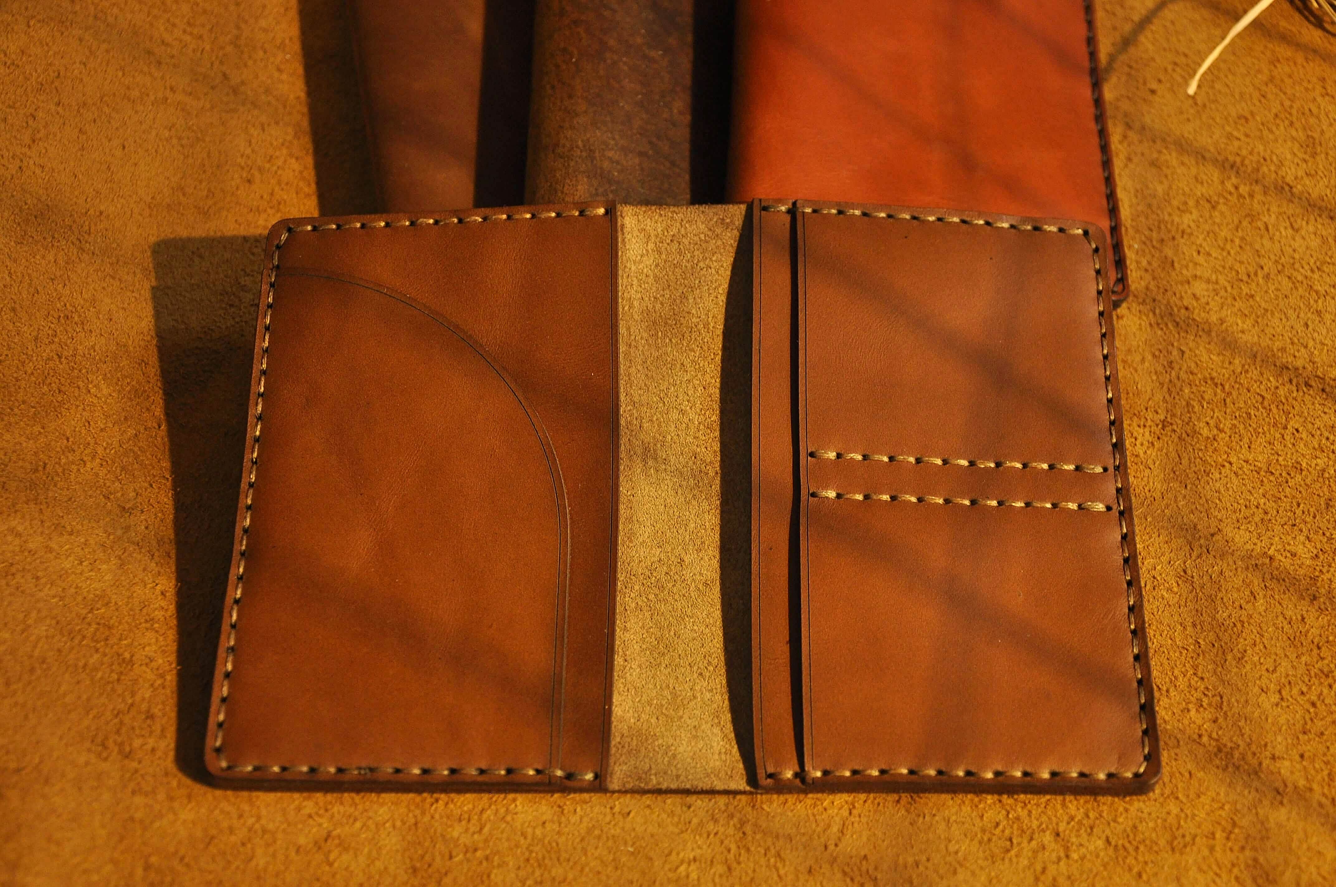 LETO TRAVEL EL YAPIMI DERİ CÜZDAN V-2 CÜZDAN (PASAPORT)