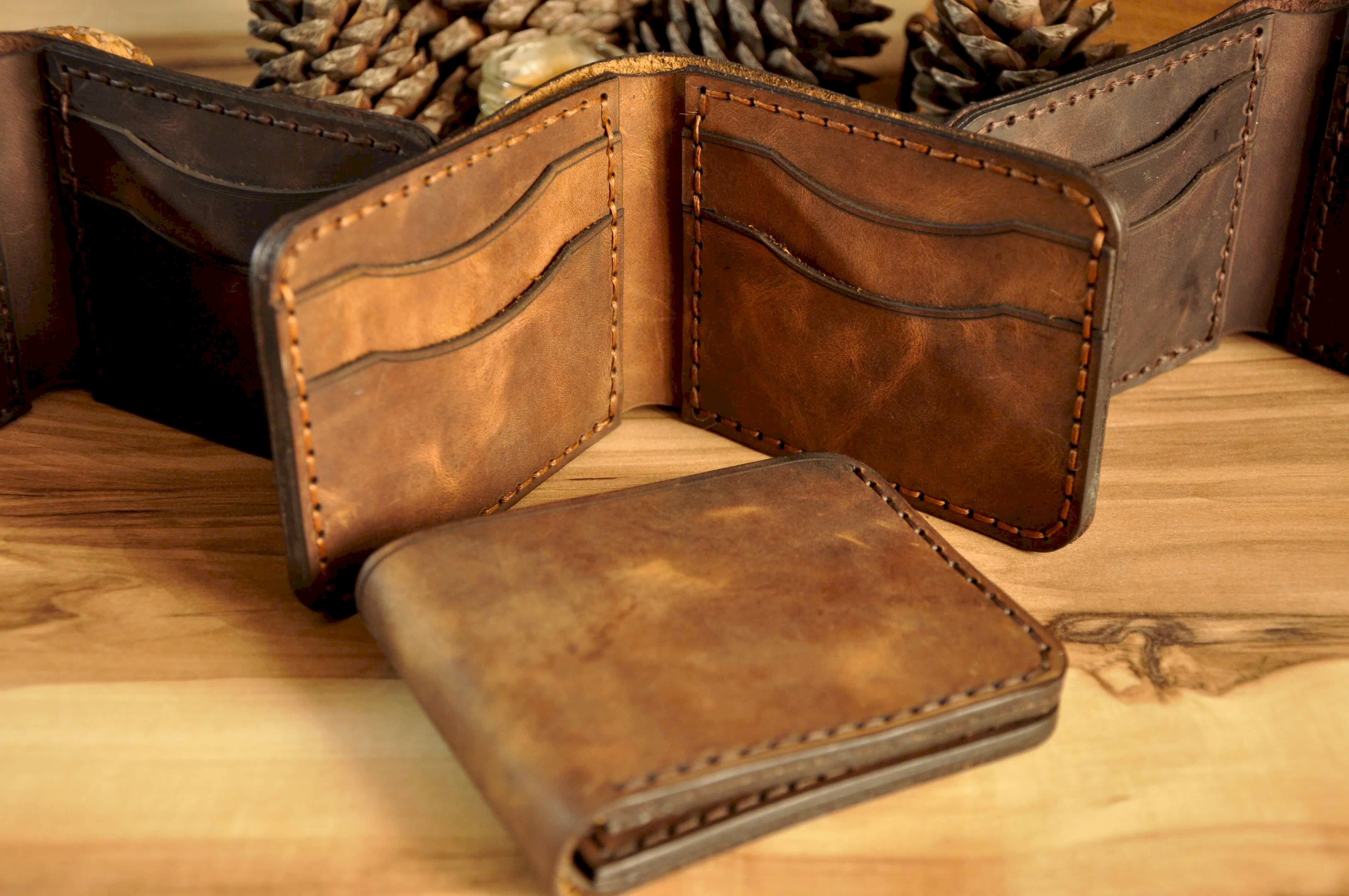 ARES EL YAPIMI DERİ CÜZDAN