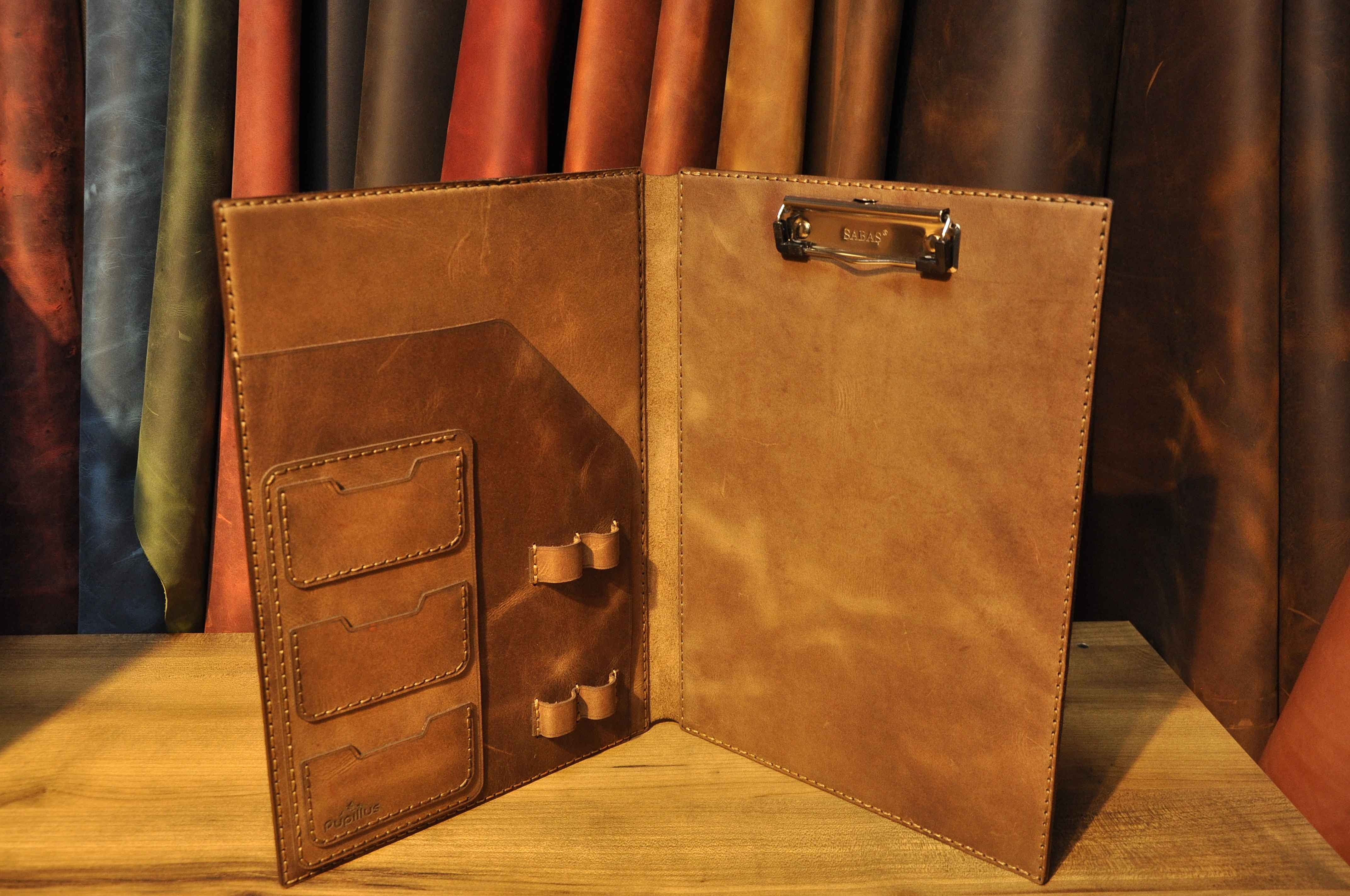 A4 VEYS DERİ DOSYA ORGANİZATÖRÜ