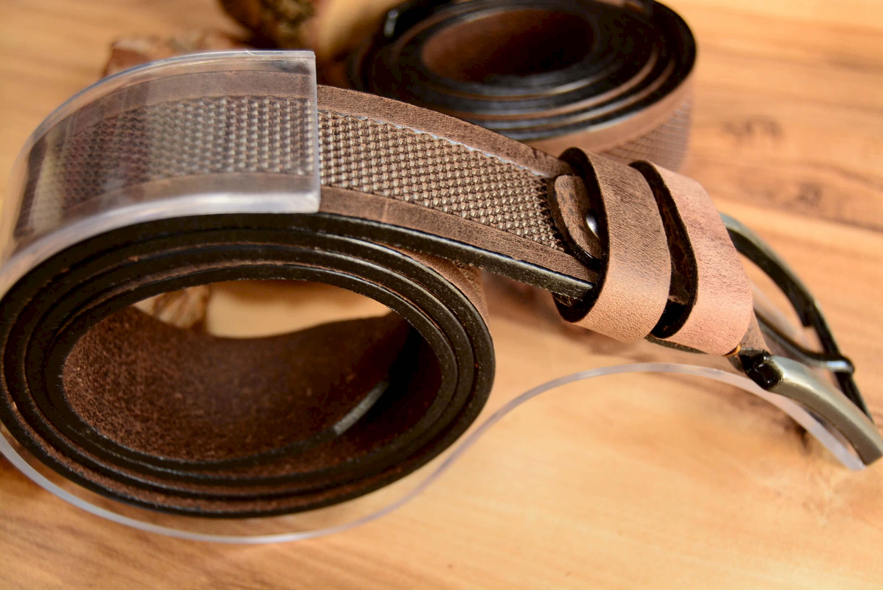 TABA CRAZYHORSE DERİ KEMER V-2  4 CM