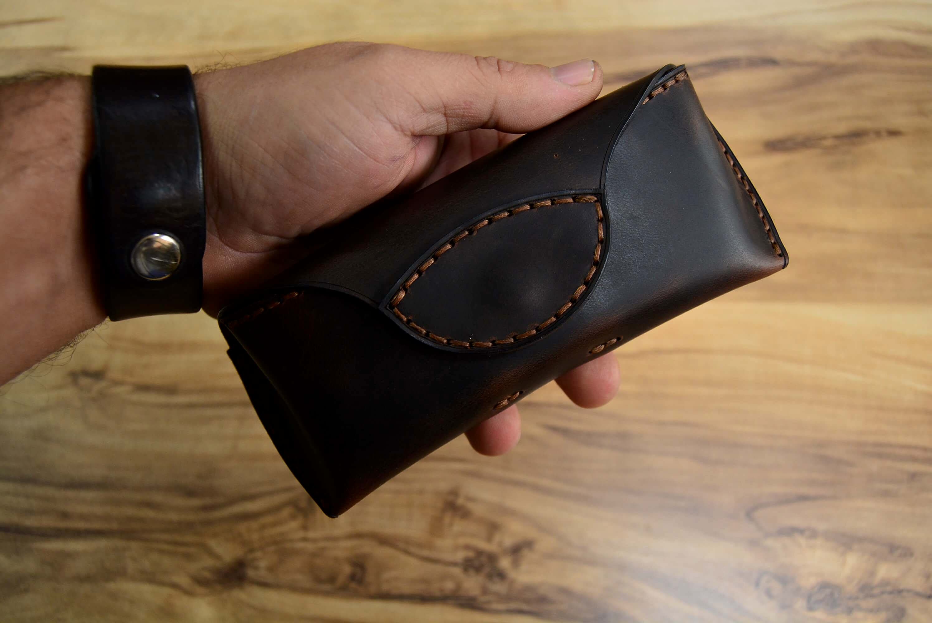 DERİ GÖZLÜK KILIFI V-3