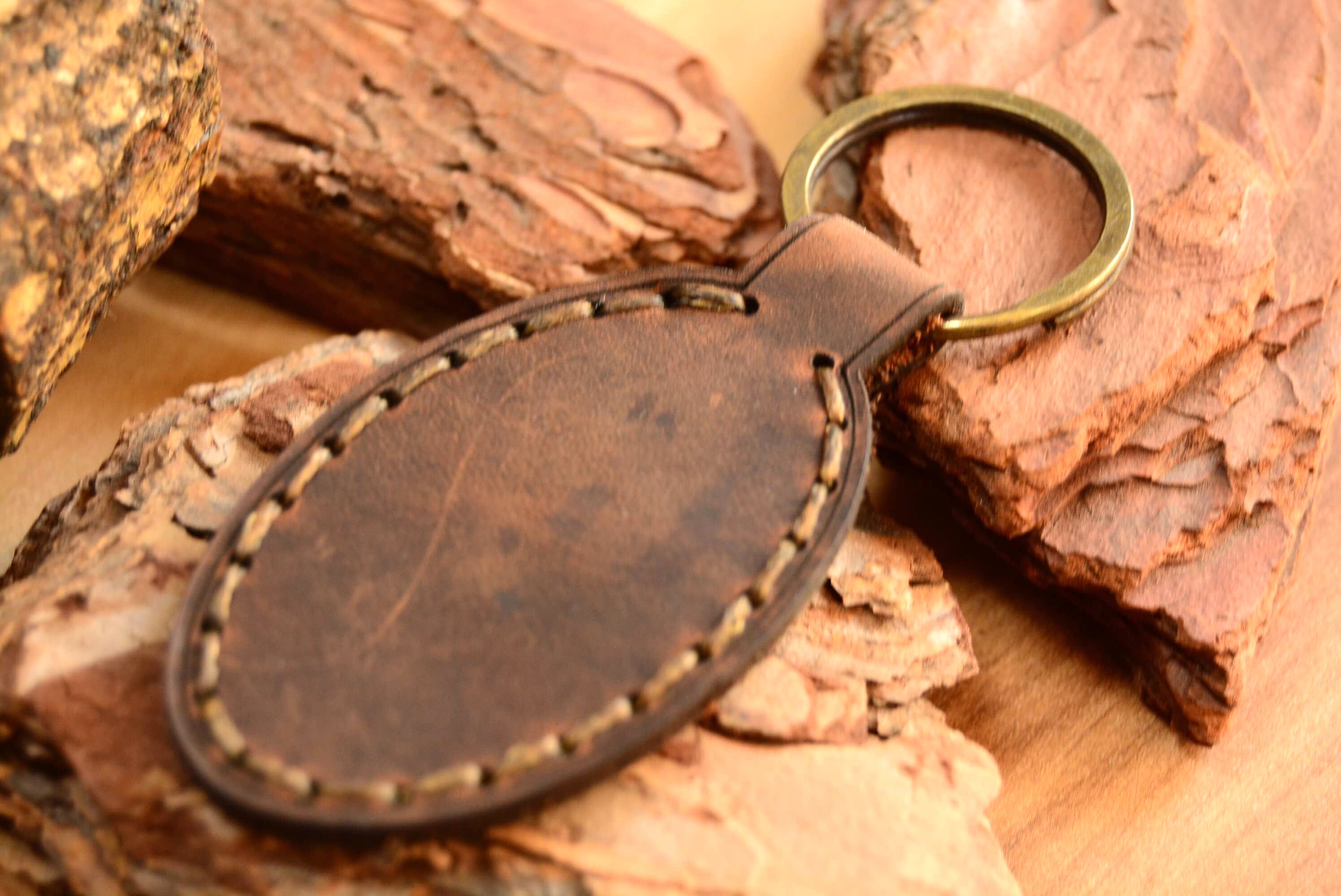 DERİ ANAHTARLIK (DİKİŞLİ) V-1