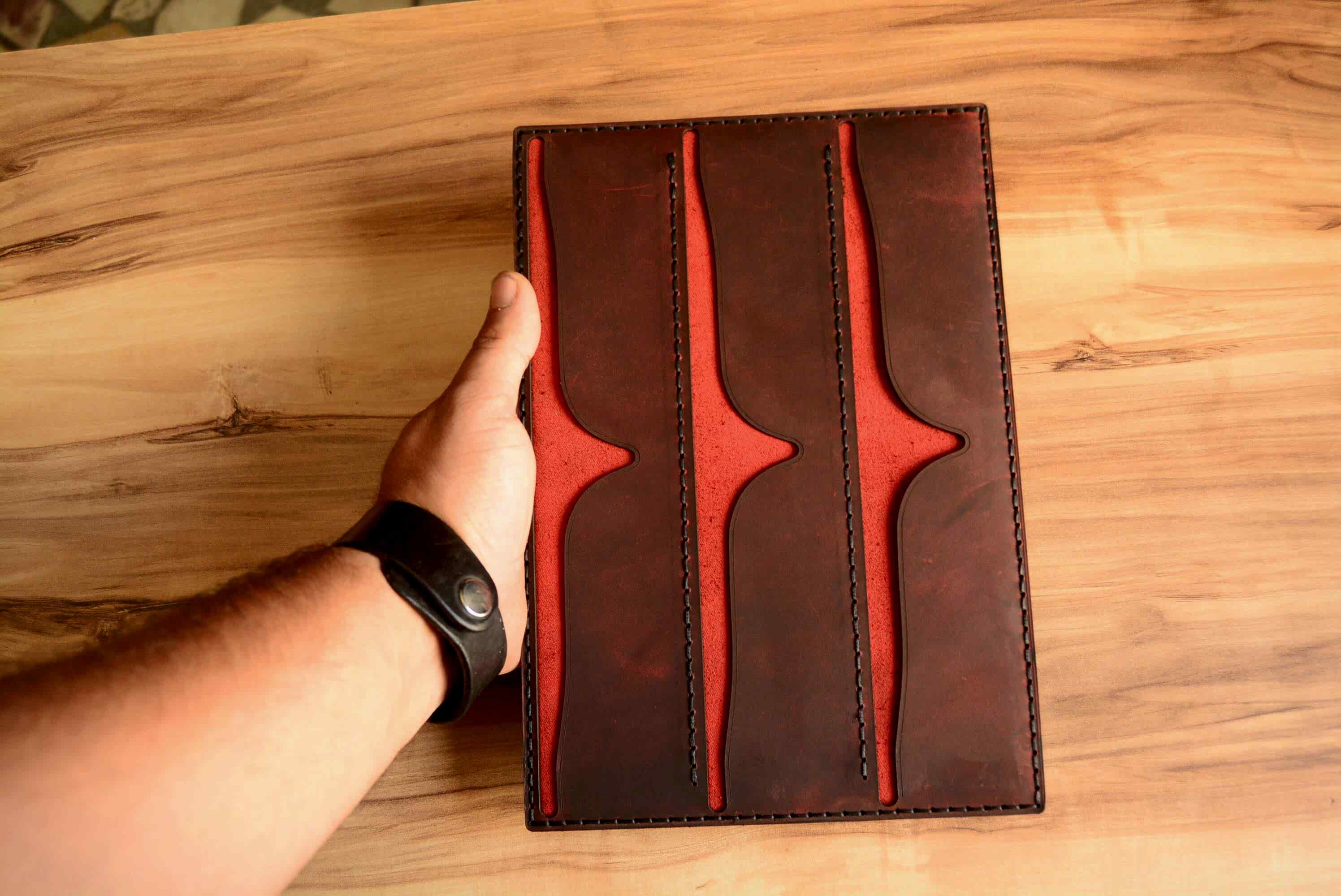 DERİ TARAKLIK YATAY 6 BÖLMELİ