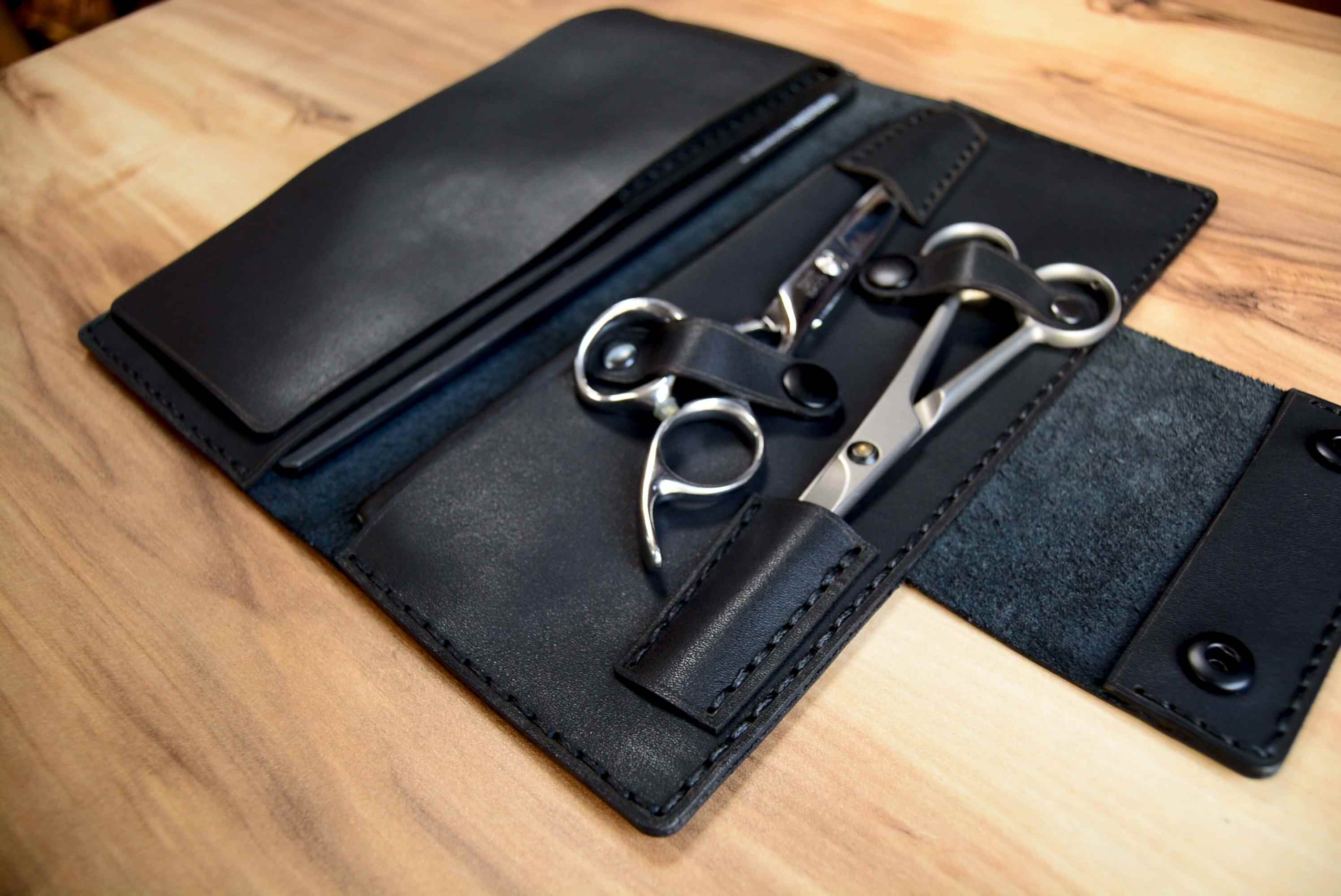 4' LÜ DERİ MAKAS CÜZDANI