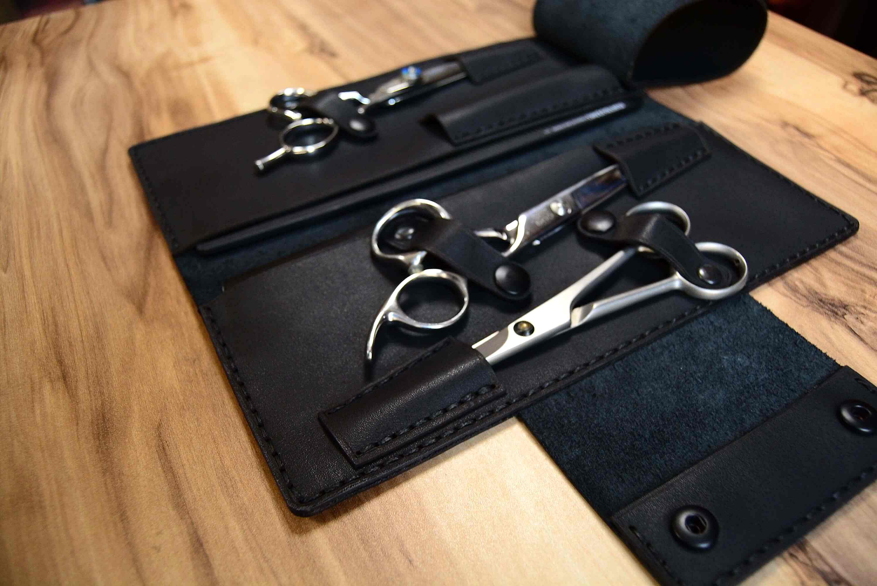 3' LÜ DERİ MAKAS CÜZDANI ( USTURA CEPLİ)