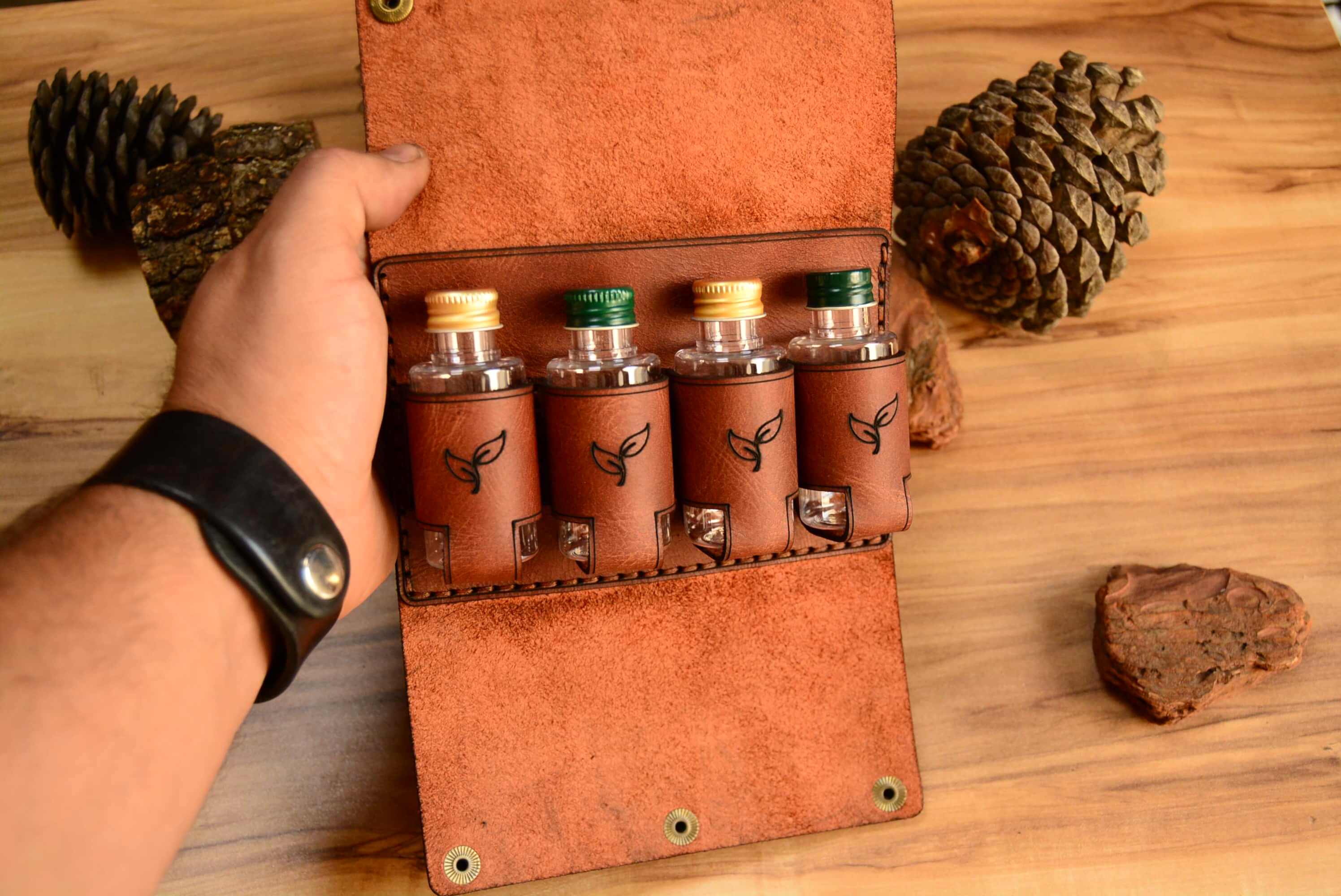 BAHARATLIK DERİ EL ÇANTASI 4'LÜ