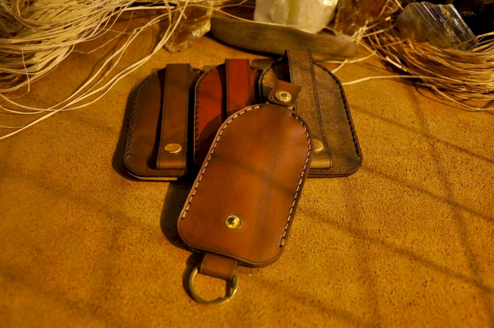 ÇEKME DERİ ANAHTARLIK